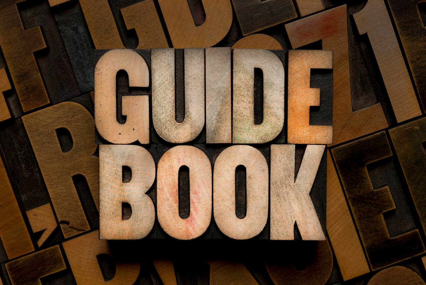 GUIDE BOOK - Letterpress type